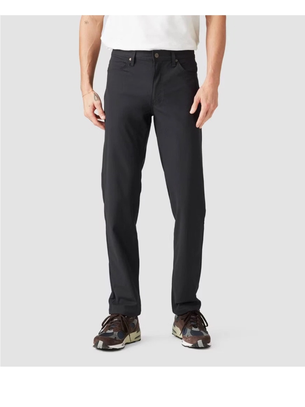 Levi's Men's Black Straight Jeans